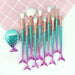 Cosmetic Brushes Blending Colorful Amazing Set - Home Traders Sources