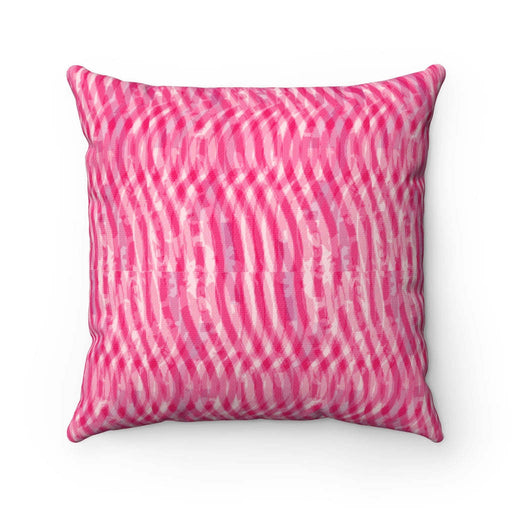Happy Pink Square Pillow - 4 Sizes - Home Traders Sources