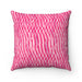 Happy Pink Square Pillow - 4 Sizes - Home Traders Sources