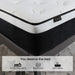 Mattress 12 Inch black and white - Home Traders Sources