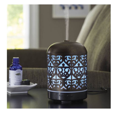 Better Homes & Gardens 100 mL Ultrasonic Aroma Diffuser, Moroccan Scroll - Home Traders Sources